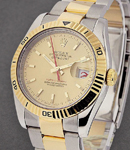 Datejust 36mm 2-Tone with Turn-O-Graph Bezel on  Oyster Bracelet with Champagne Stick Dial