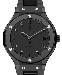 Classic Fusion All Black 38mm Automatic inBlack Ceramic On Black Ceramic Bracelet with Matte Black Dial
