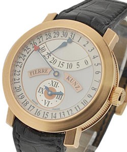 Spirit of Challenge - 30 Second Retrograde Counter Rose Gold on Strap with MOP Dial