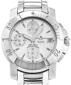 Capeland S Chronograph 41mm in Steel On Steel Bracelet with Silver Dial
