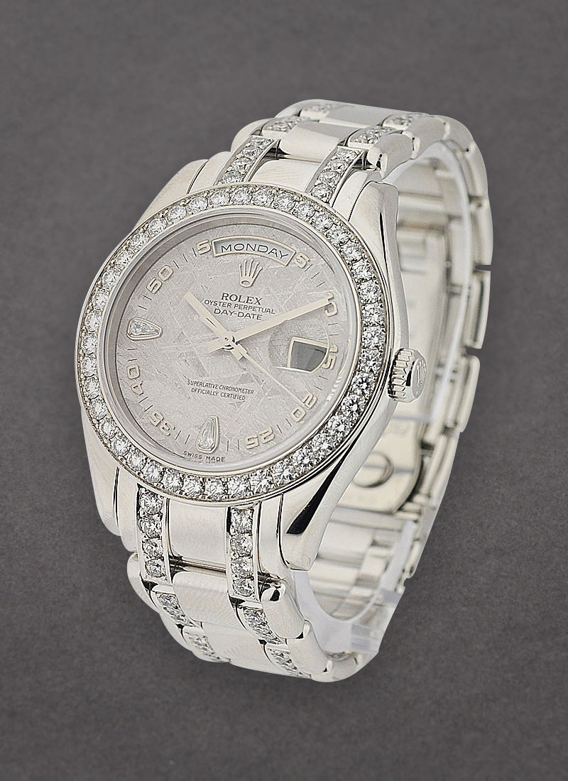 Pre-Owned Rolex Masterpiece with Platinum Diamond Bezel