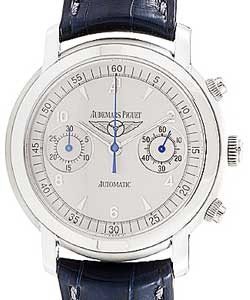 Jules Audemars National Classic Tour in Steel on Black Leather Strap with Silver Dial - Limited to 20 pcs