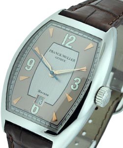 Classic Cintree Curvex with Havana Dial Stainless Steel Case on Strap