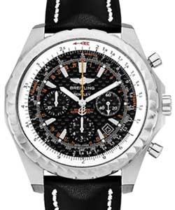 Bentley Motors T Chronograph in Steel on Rubber Strap with Carbon Fiber Dial - Limited to 500