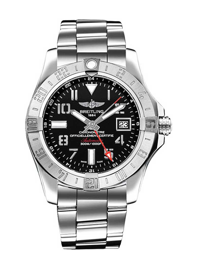 Breitling Avenger II GMT Automatic in Steel