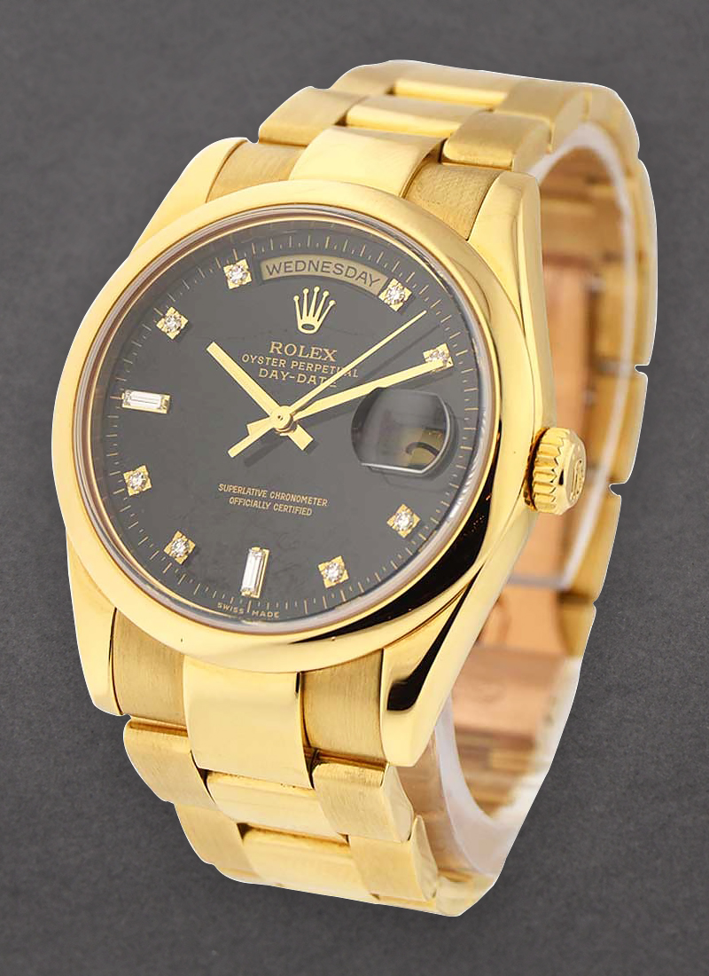 Pre-Owned Rolex President - 36mm - Yellow Gold - Smooth Bezel