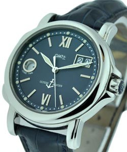 GMT ± Big Date San Marco Steel on Strap with Blue Dial