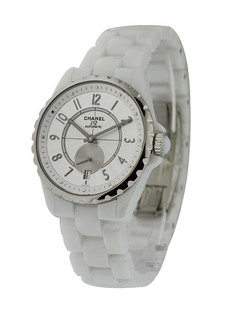 Chanel J12 Automatic 36mm in White Ceramic