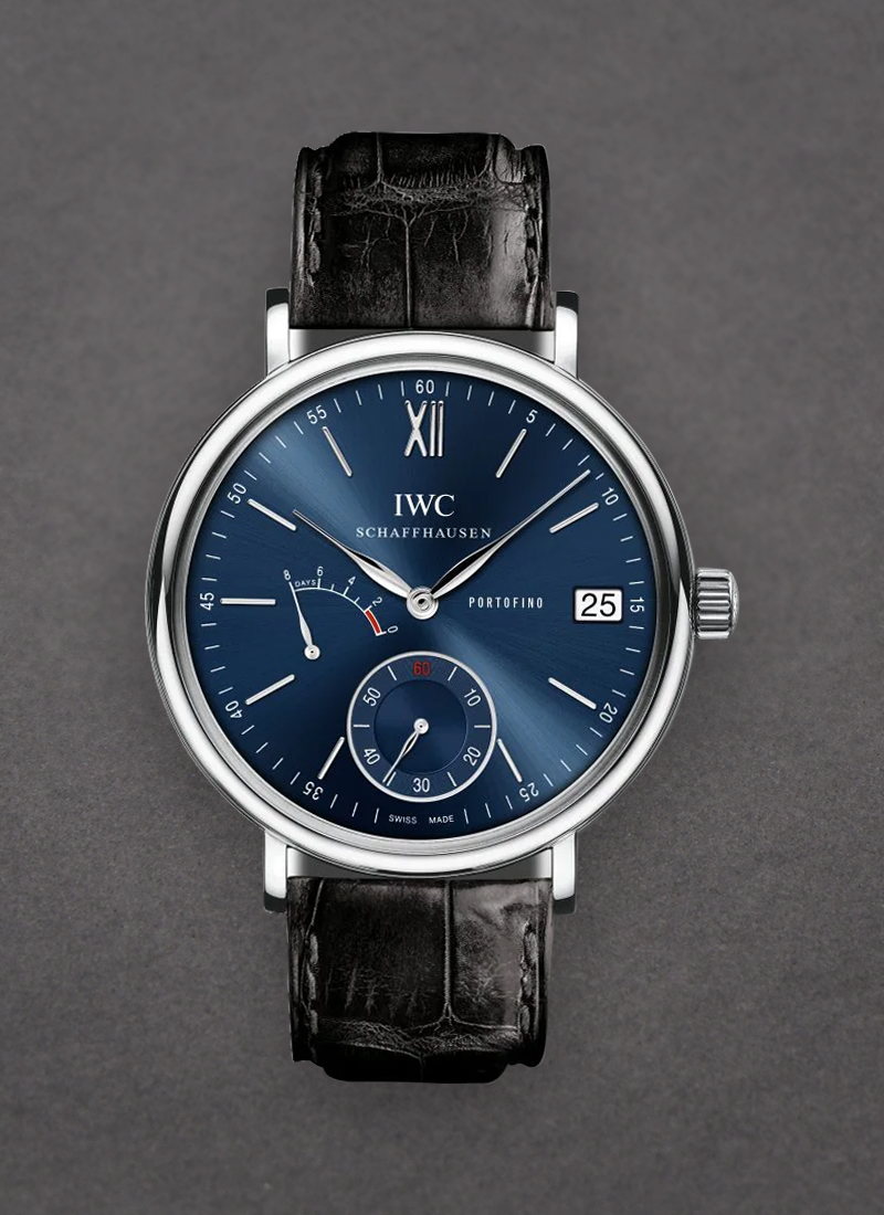 IWC Portofino Hand-Wound Eight Days in Steel