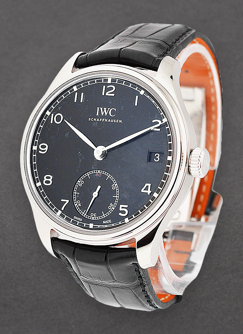 IWC Portuguese Hand Wound 8 Days in Steel