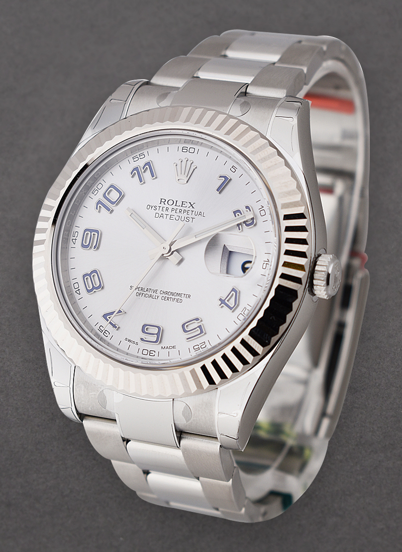 Rolex Unworn Datejust II in Steel with Fluted Bezel