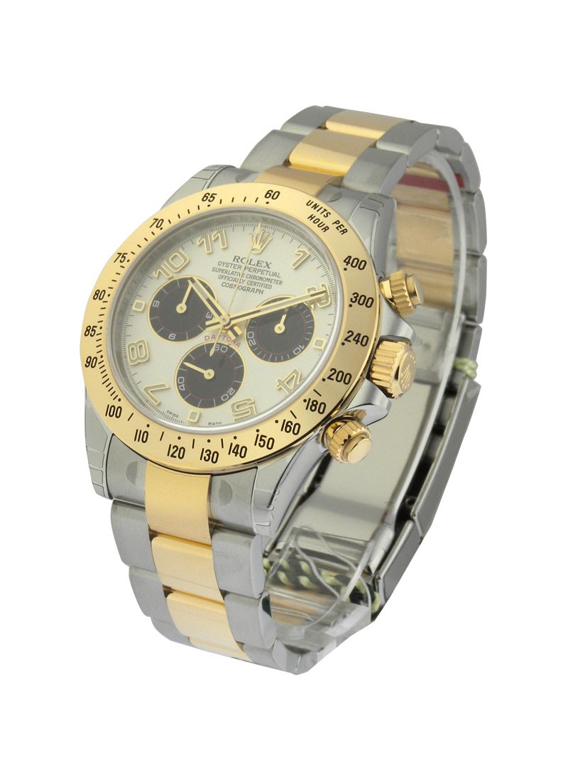 Pre-Owned Rolex Daytona 2-Tone in Steel with Yellow Gold Bezel