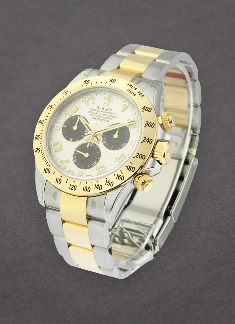 Pre-Owned Rolex Daytona 2-Tone in Steel with Yellow Gold Bezel