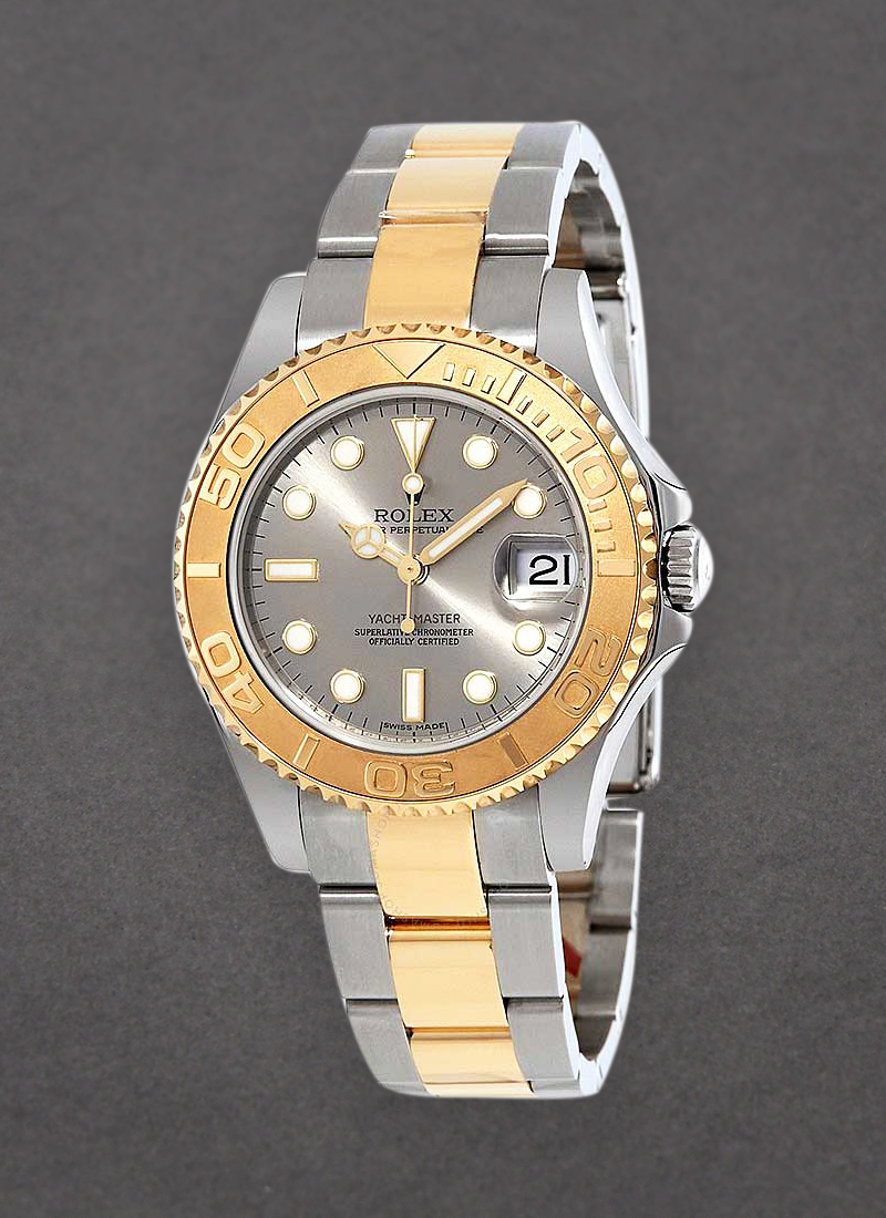 Rolex Unworn Yachtmaster 2-Tone in Steel with Yellow Gold Bezel