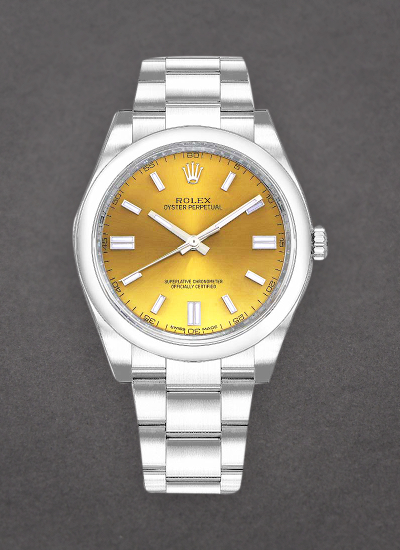 Rolex Unworn Oyster Perpetual No Date 36mm in Steel with Smooth Bezel