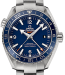 Seamaster Professional in Titanium with Blue Bezel On Titanium Bracelet with Blue Dial