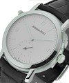 Jules Audemars Grande and Petite Sonnerie in Platinum on Black Alligator Leather Strap with Silver Dial - Limited Edition of 50pcs
