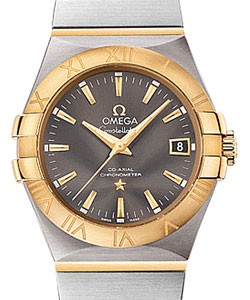 Constellation in 2-Tone on Steel and Yellow Gold Bracelet with Gray Dial