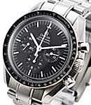 Speedmaster Professional Chronograph 42mm in Steel On Steel Bracelet with Black Dial