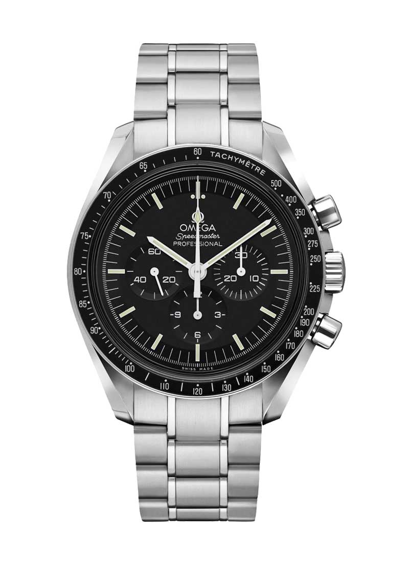 Omega Speedmaster Mens 42mm Manual Chronograph in Steel