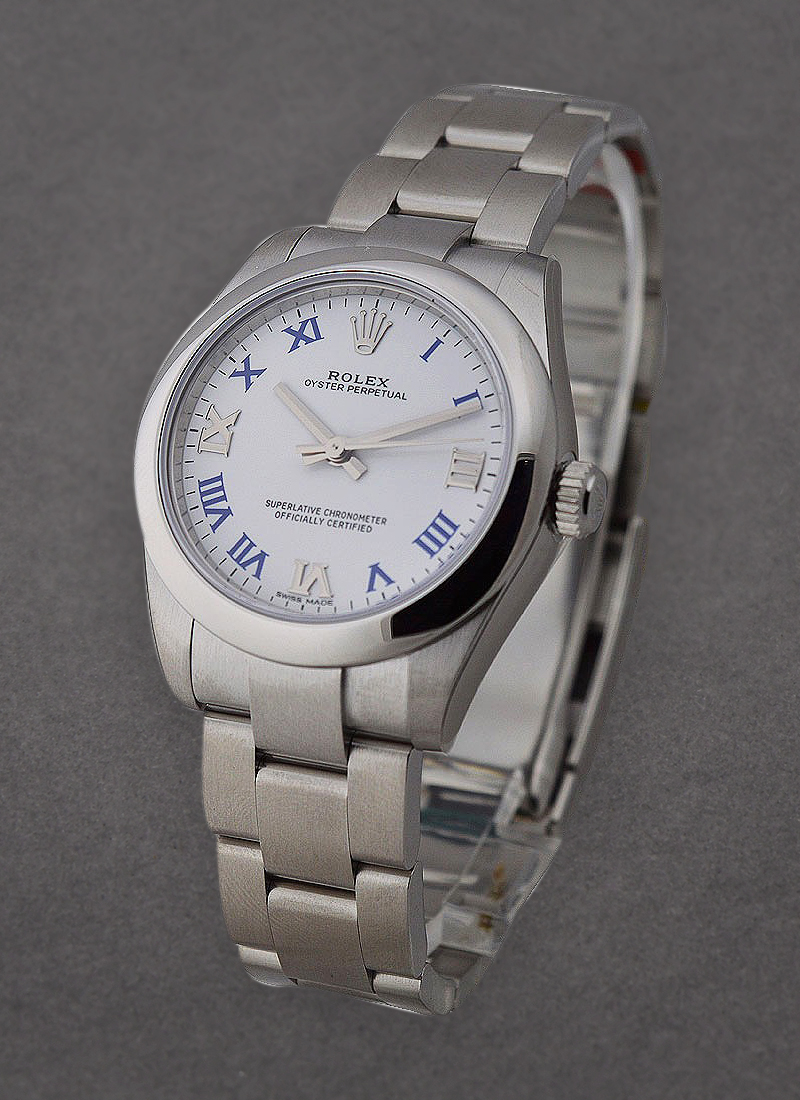 Rolex Unworn Oyster Perpetual 31mm in Steel with Smooth Bezel