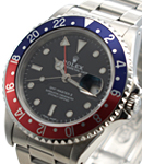 GMT-Master II 16710 - Steel with Blue and Red Bezel on Oyster Bracelet with Black Dial