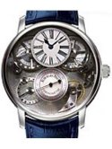 Millenary Tradition Excellence 5 - Limited Edition Platinum on Strap with Skeleton Dial
