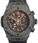 Big Bang Unico All Black in Black Ceramic - limited edition of 100 pieces on Black Leather Strap with Skeleton Dial