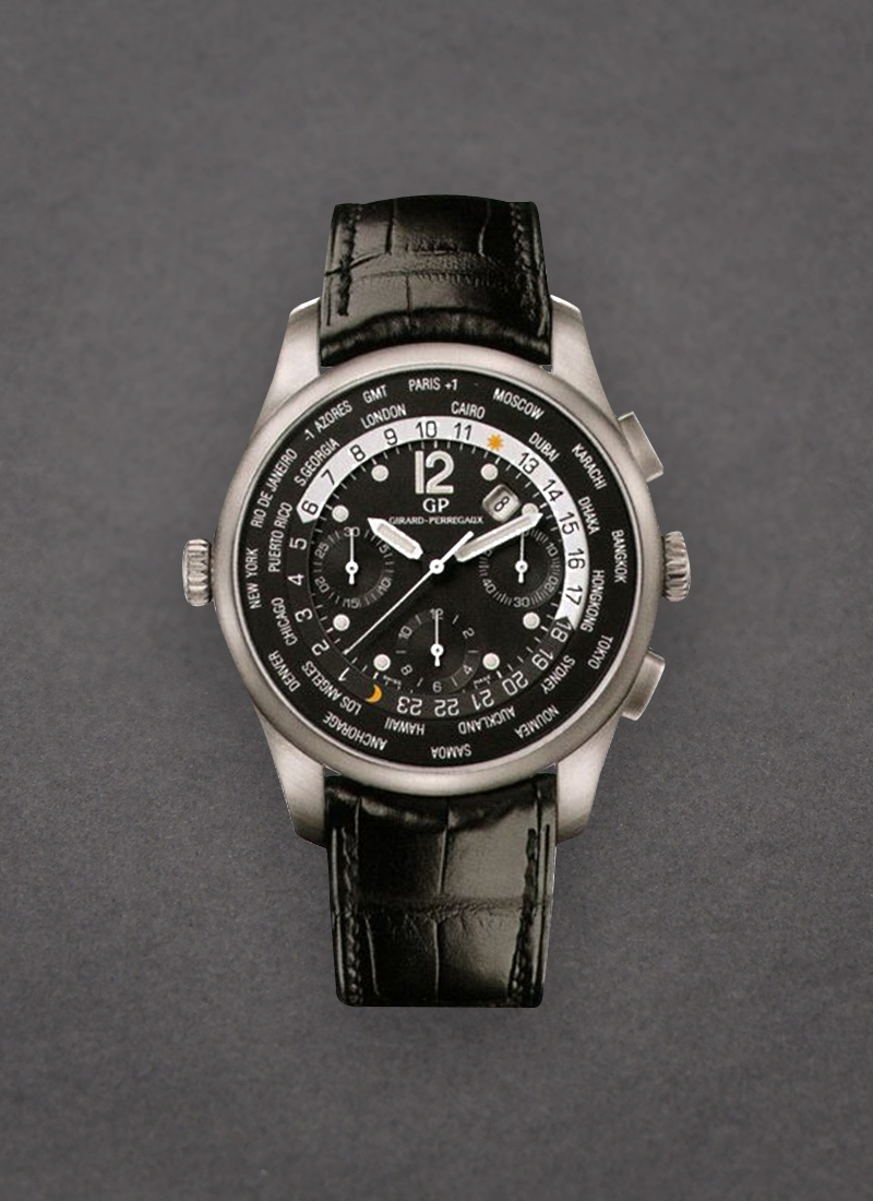 Girard Perregaux World Timer WWTC in Titanium