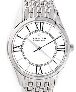 Heritage Ladies 33mm Automatic in Steel On Steel Bracelet with White Roman Dial