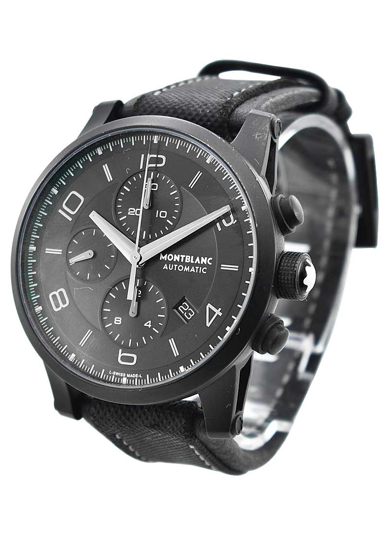 111684 Montblanc Timewalker Chronograph Steel | Essential Watches