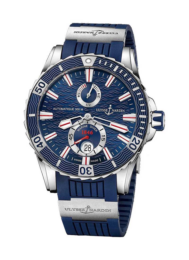 Ulysse Nardin Marine Max Diver Chronometer 44mm Automatic in Steel