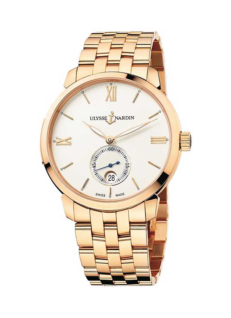 Ulysse Nardin Classico 40mm Automatic in Rose Gold