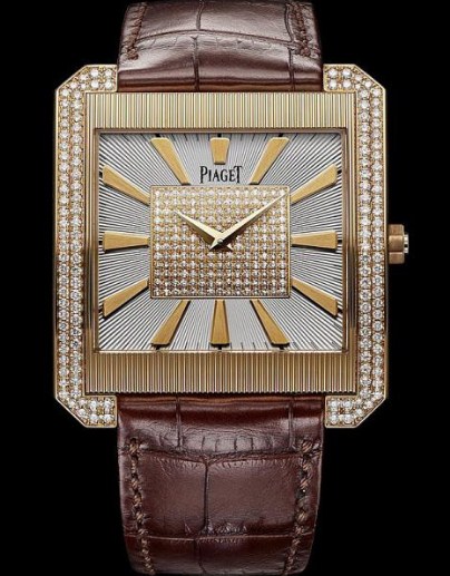 Piaget Miss Protocole XXL Manual in Rose Gold with Diamond Bezel