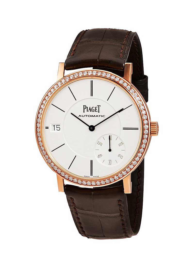 Piaget Altiplano Ultra Thin Automatic 40mm in White Gold with Diamond Bezel