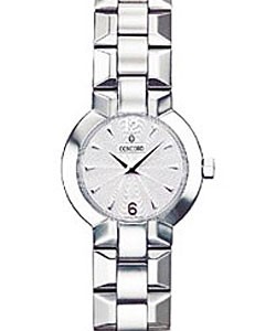 Concord La Scala Quartz in Steel On Steel Bracelet with Silver Dial