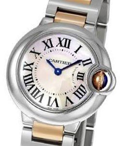 Ballon Bleu - Small Size - Pink MOP Dial 2-Tone with MOP Dial