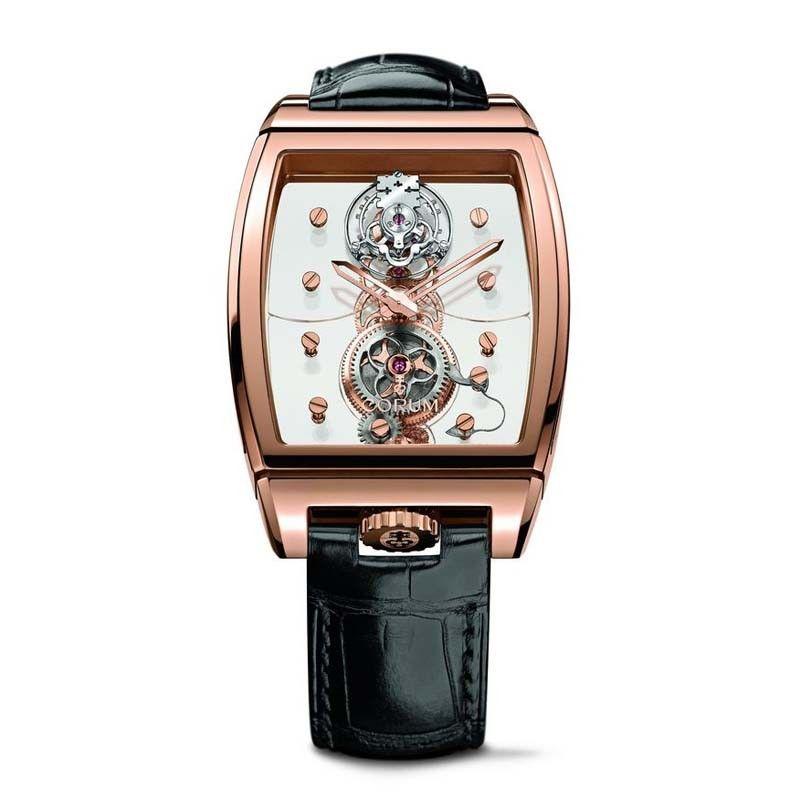 Corum Ti-Bridge Mens Manual in Rose Gold