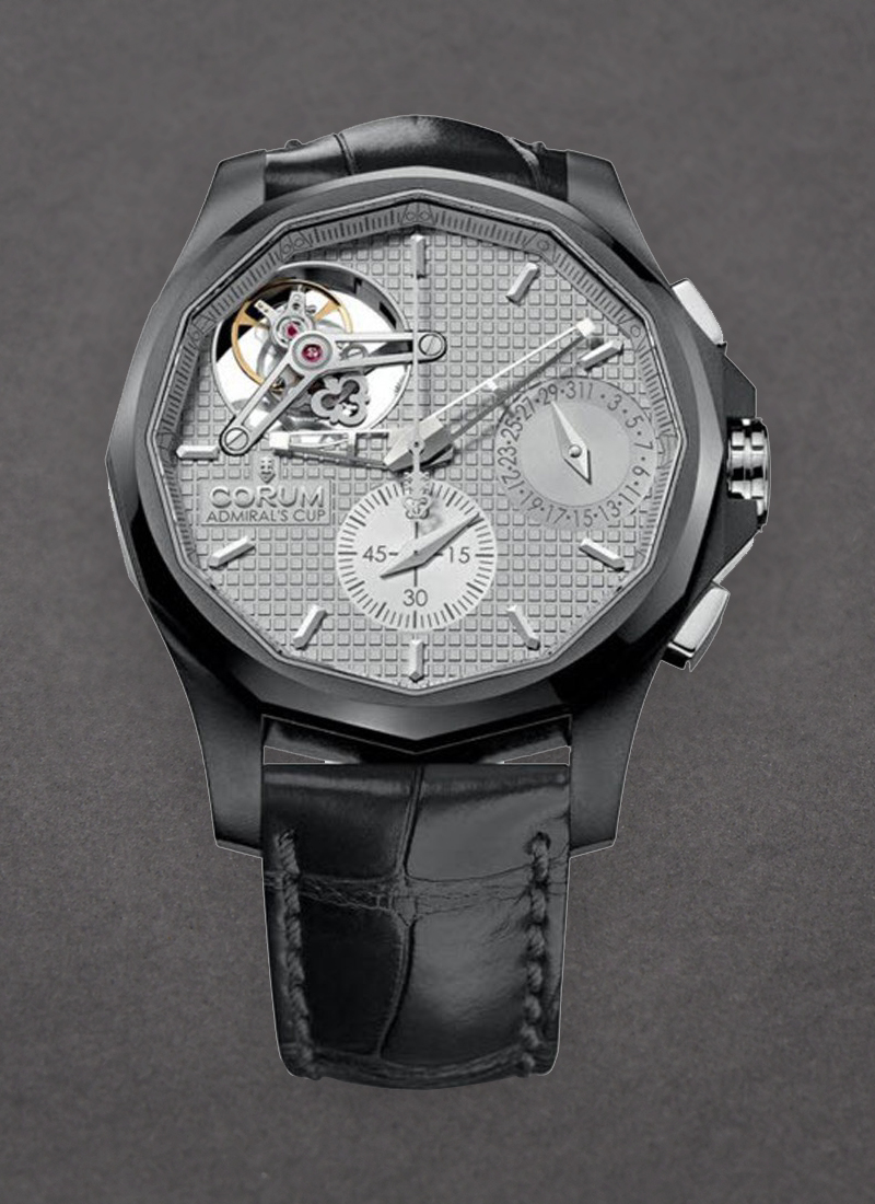 Corum Admirals Cup Seafender 47mm Tourbillon in Aluminum