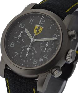 GP Ferrari Chronograph made for Asprey Titanium - Carbon Fiber Dial - Limited to 250pcs