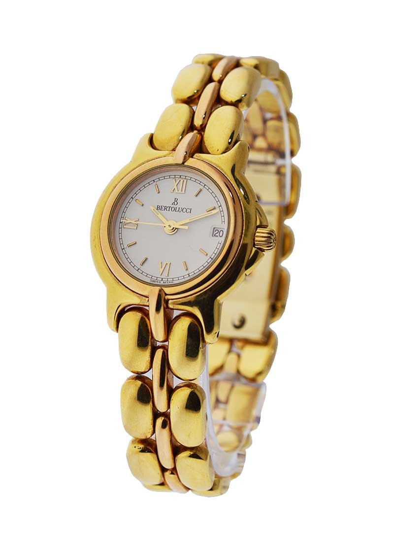 Bertolucci Vir in Yellow Gold with Rose Gold Bezel Bertolucci Vir in Yellow Gold with Rose Gold Bezel
