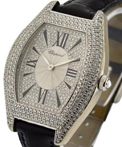 Classic Tonneau with Pave Case and Dial on Strap 