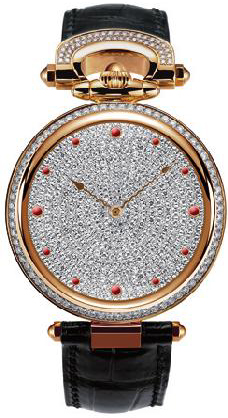 Bovet Chateau de Motiers Joaillerie 40mm Automatic in Rose Gold with Diamond Bezel