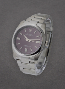 Pre-Owned Rolex 114300 Oyster Perpetual 39mm in Steel with Domed Bezel 114300