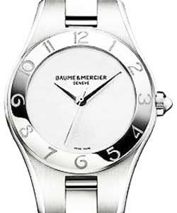 Linea Womens 27mm Quartz in Steel On Steel Bracelet with Silver Colored Dial
