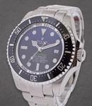 Sea Dweller Deep Sea in Steel with Blue Dial on Oyster Bracelet with Blue Black James Cameron Dial