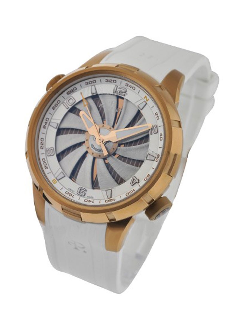 Perrelet Turbine Yacht Mens 47mm Automatic in Bronze PVD Steel