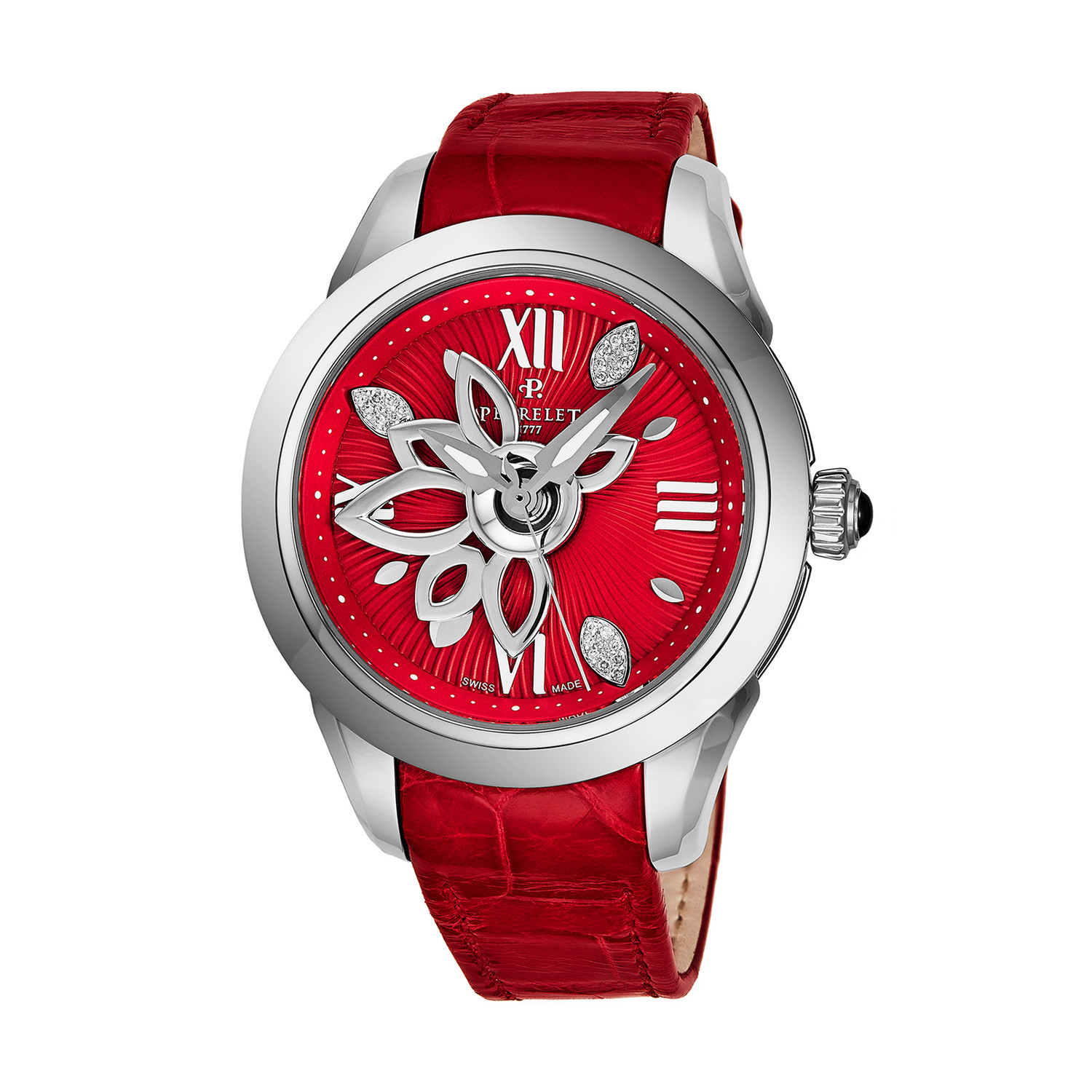 Perrelet Diamond Flower Ladies Automatic in Steel