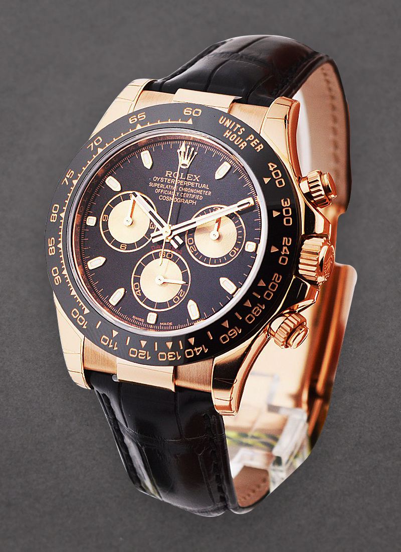 Rolex Unworn Daytona in Everose Gold with Ceramic Bezel 