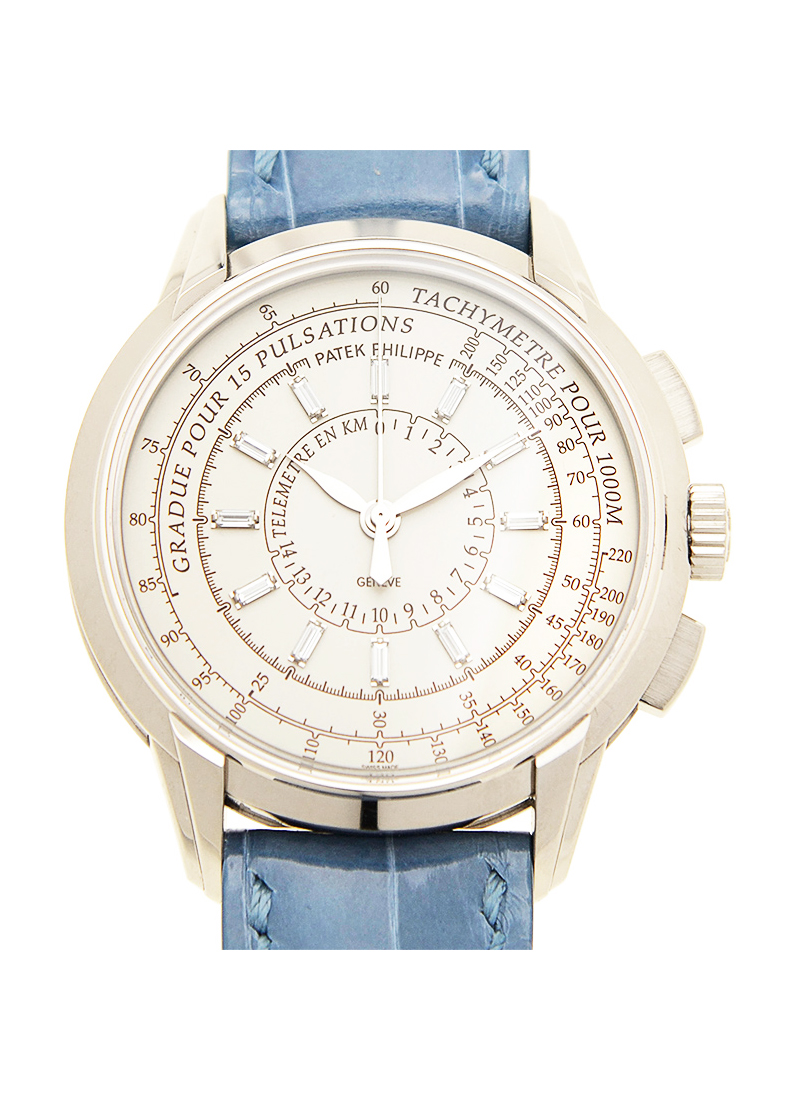 Patek Philippe 175th Anniversary Collection Multi-Scale Chronograph 37mm Automatic in White Gold